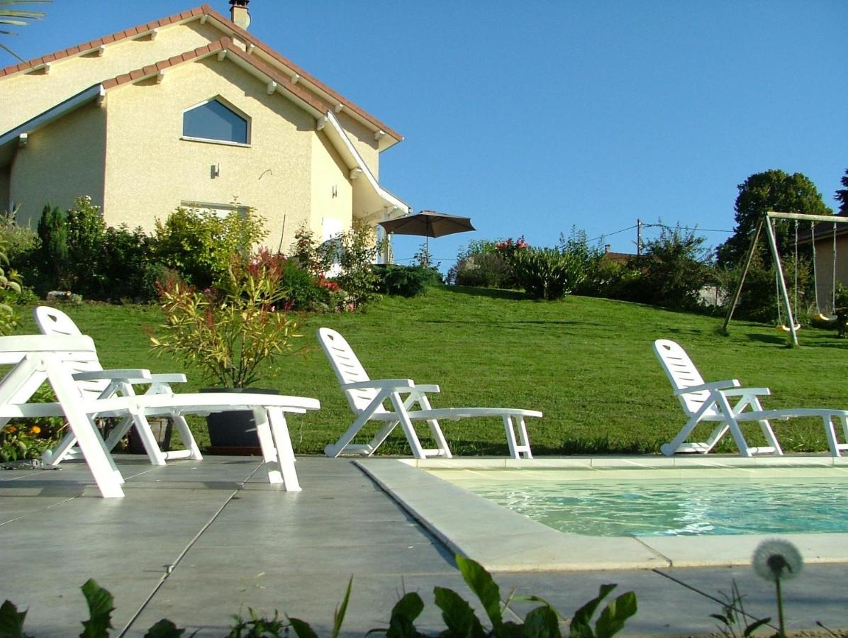 Bed and Breakfast Les Enselmes Montagnieu  Exterior foto